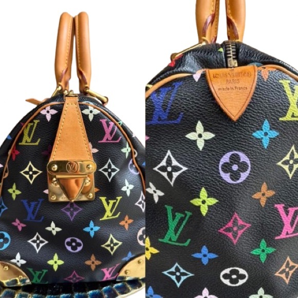 💎 MULTICOLOR 💎 SPEEDY 30 PURSE 
LOUIS VUITTON Takashi Murakami - Picture 5 of 13